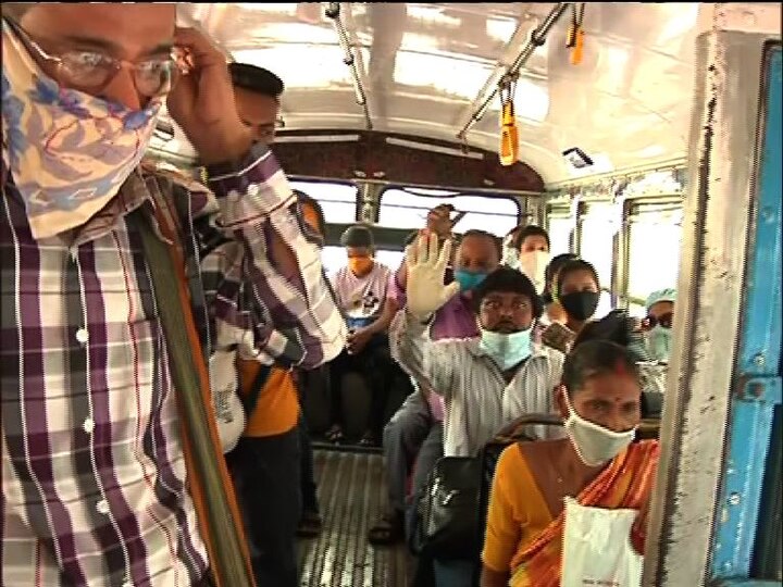 Private buses to ply Kolkata at old fares maintaining all guidelines পুরনো ভাড়া, যত আসন-তত যাত্রী নিয়েই কাল থেকে চালু বেসরকারি বাস