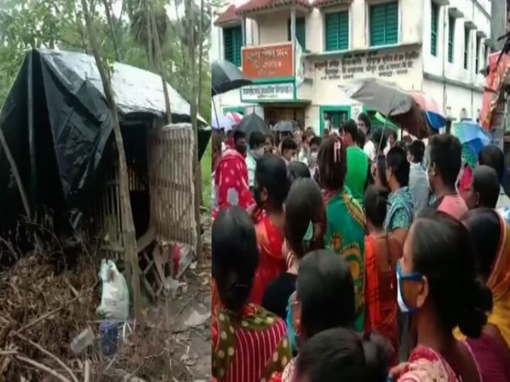 Problem to make a quarantine center in Domjur ডোমজুড়ে কোয়ারান্টাইন সেন্টার করতে বাধা, পরিযায়ী শ্রমিকরা আশ্রয় নিতে বাধ্য হলেন জঙ্গলের মধ্যে