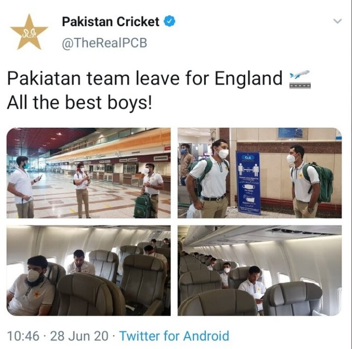 PCB Trolled Mercilessly For Wrong Spelling of Pakistan in Squad's Departure For England Tour Tweet! নিজেদের দেশেরই ইংরেজি বানান ভুল, পাকিস্তানের বদলে 'পাকিয়াতান'! সোশ্যাল মিডিয়ায় বিদ্রুপের শিকার পিসিবি