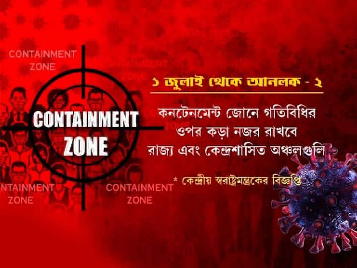  কনটেনমেন্ট জোনে গতিবিধির ওপর কড়া নজর রাখবে রাজ্য এবং কেন্দ্রশাসিত অঞ্চল। 