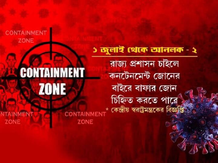 রাজ্য প্রশাসন চাইলে কনটেনমেন্ট জোনের বাইরে বাফার জোনও চিহ্নিত করতে পারে। 