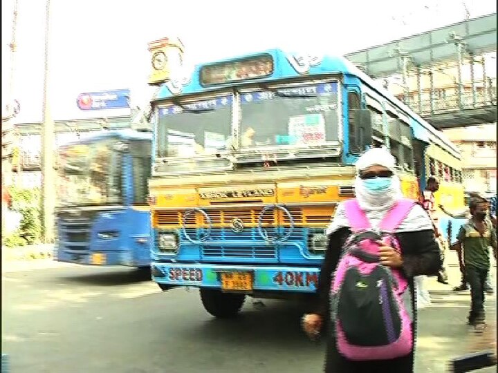Numbers of Private buses increase after CM Mamata issued warning মুখ্যমন্ত্রীর হুঁশিয়ারির পরই রাস্তায় বেশি বেসরকারি বাস, তবে কিছু রুটে সমস্যা বহাল