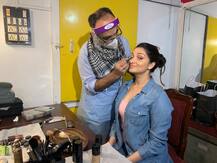 ছবি: 'ভয়ে ভয়ে কাজ , এভাবে বড্ড কঠিন', করোনা বিধি মেনে ফটোশ্যুটে অভিনেত্রী তনুশ্রী