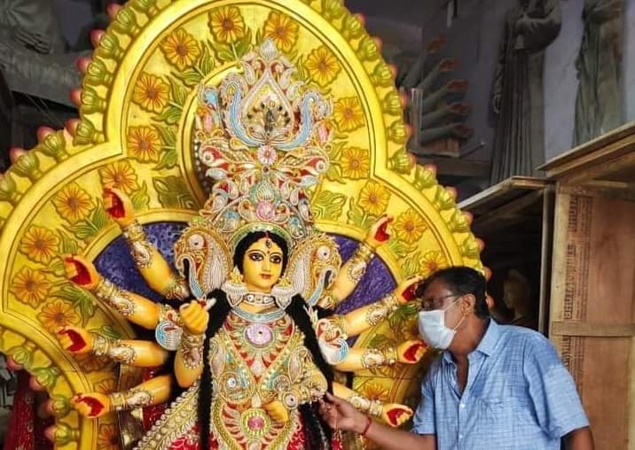 Durga Puja 2020: Idol dispatches from Kolkata TO Trinidad দুর্গা প্রতিমার বিদেশ পাড়ি, ৫০ দিন সাগর সফর করে কলকাতা থেকে ত্রিনিদাদ