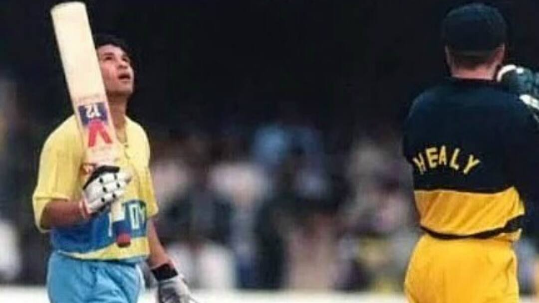 Sachin Tendulkar Records Today In 1994 Sachin Tendulkar Scored The First Of His 49 ODI Hundreds ২৬ বছর আগে সেপ্টেম্বরেই এক দিনের ম্যাচে প্রথম শতরান সচিনের