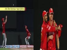 দুরন্ত রিলে ক্যাচ ম্যাক্সওয়েল-নিশামের, ছক্কা মারতে গিয়ে আউটই হয়ে গেলেন রোহিত!