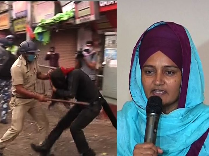 BJP Nabanna Abhiyaan: Arrested Balwinder's wife threatens hunger strike with son in front of CMO মুখ্যমন্ত্রীর দফতরের সামনে ছেলেকে নিয়ে অনশনের হুমকি বিজেপির নবান্ন অভিযানে গ্রেফতার বলবিন্দরের স্ত্রীর