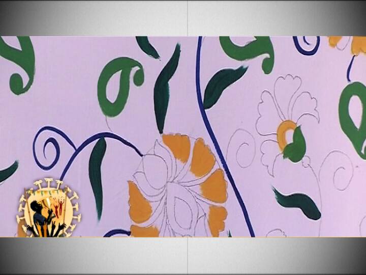 একচালার সাবেকী দুর্গা।