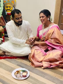 দেবীপক্ষের শুভক্ষণেই নীলাঞ্জনের সঙ্গে এনগেজমেন্ট সারলেন ইমন, বললেন 'আমি তোমার সঙ্গে বেঁধেছি আমার প্রাণ'