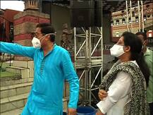 বিজেপি আয়োজিত দুর্গাপুজোর উদ্বোধনে ডোনার নৃত্যানুষ্ঠান, দেখুন শেষ মুহূর্তের অনুশীলন