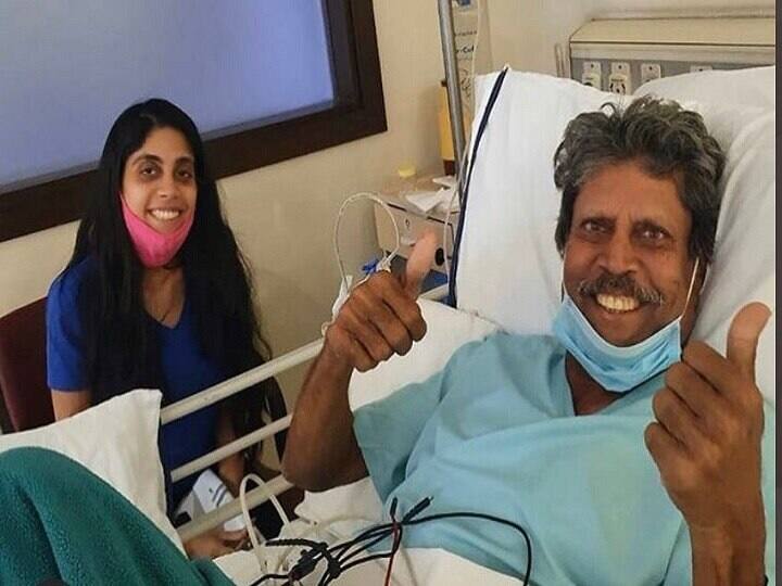 Kapil dev doing fine in hospitals said thanks to everyone হাসপাতালে কপিল দেবের প্রথম ছবি সামনে এল, শুভেচ্ছার জন্য অনুরাগীদের ধন্যবাদ ‘হরিয়ানা হ্যারিকেনে’র