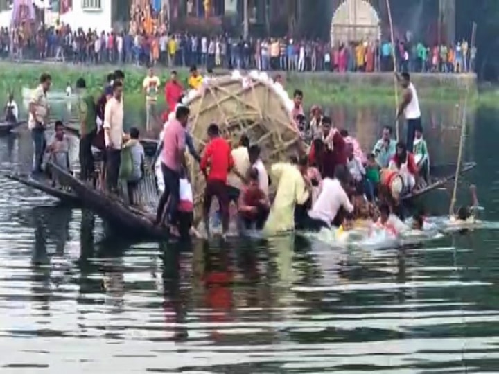 Murshidabad Beldanga boat accident জোড়া নৌকা থেকে প্রতিমা নিরঞ্জনের সময় দুর্ঘটনা, মুর্শিদাবাদে জলে ডুবে মৃত ৫