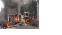 প্রতিমা বিসর্জনে অশান্তি: মুঙ্গেরে অব্যাহত হিংসা, ডিএম-এসপিকে অপসারণ নির্বাচন কমিশনের