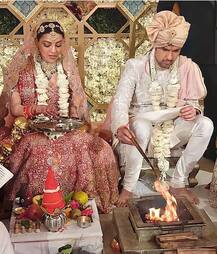 তৈরি করতে লেগেছে ১ মাস, দেখুন কাজল আগরওয়ালের বিয়ের লেহঙ্গা