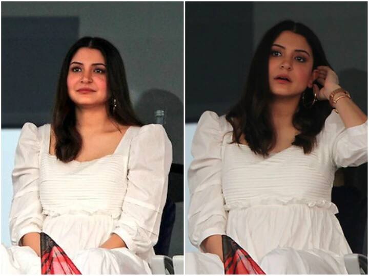 Pregnant Anushka Sharma Cheers for Virat Kohli Led RCB অন্ত:সত্ত্বা অনুষ্কাতে মজে নেটিজেনরা