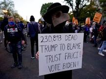 ভোটগণণার মাঝেই ‘ব্ল্যাক লাইফ ম্যাটার্স’ বিক্ষোভে উত্তাল হোয়াইট হাউস চত্বর