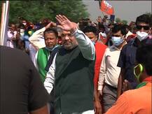 সরকারের মৃত্যুঘণ্টা বেজে গেছে, রাজ্য সফরে এসে হুঁশিয়ারি অমিত শাহর, পাল্টা হুঙ্কার মমতা বন্দ্যোপাধ্যায়ের