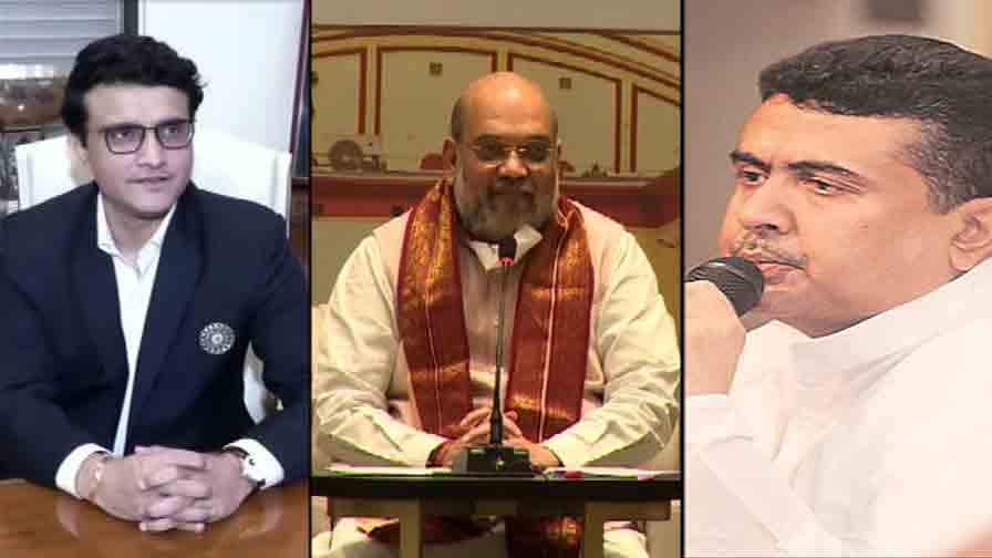 Amit Shah in Bengal: 2021 BJP CM Candidate: Subhendu Adhikary Or Sourav Ganguly? শুভেন্দু না সৌরভ? বিজেপির মুখ্যমন্ত্রী-মুখ কে? 'তালিকা আরও বড়', বললেন অমিত