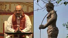 কার মূর্তিতে ফুল দিলেন অমিত শাহ? বিরসা না সাঁওতাল শিকারীর? তুঙ্গে তরজা