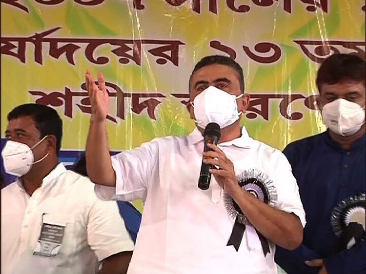 East Midnapore: TMC MP Subhendu Adhikary Nandigram Dibas Nandigram Shahid Dibas ‘ভোটের আগে এলে, ভোটের পরেও এখানে আসতে হবে’, নন্দীগ্রাম দিবসে ‘অরাজনৈতিক’ সমাবেশ শুভেন্দুর