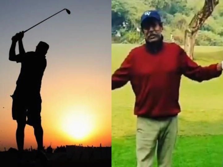 The Champion Is Back In Action Kapil Dev Fans Rejoice Watching Him Play Golf After Recovering From Heart Attack সফল অ্যাঞ্জিওপ্লাস্টির পর গলফ কোর্সে ফের স্বমহিমায় কপিল দেব, উচ্ছ্বসিত অনুগামীরা