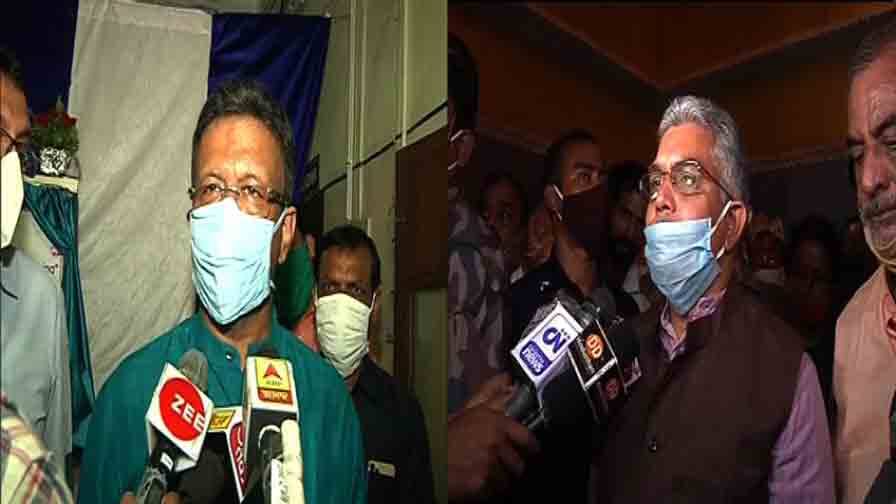 'একুশের নির্বাচনে পরিবর্তন হবে' চূড়ান্ত আত্মবিশ্বাসী দিলীপ, 'স্বপ্ন দেখছেন, দুঃস্বপ্ন না হয়ে যায়', পাল্টা ফিরহাদ TMC VS BJP: BJP will win in 2021 West Bengal Assembly Election, says Dilip Ghosh, Firhad Hakim Hits Back 'একুশের নির্বাচনে পরিবর্তন হবে' চূড়ান্ত আত্মবিশ্বাসী দিলীপ, 'স্বপ্ন দেখছেন, দুঃস্বপ্ন না হয়ে যায়', পাল্টা ফিরহাদ