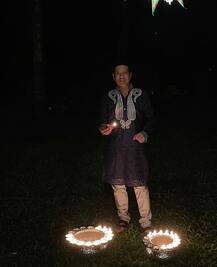 সচিন থেকে শুরু করে সদ্য আইপিএল চ্যাম্পিয়ন রোহিত, আলোর উৎসবে মাতলেন ক্রিকেটারেরা