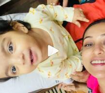 একরত্তির সঙ্গে Mimi-র আদর-খুনসুটির ভিডিও ভাইরাল, কে এই কন্যা