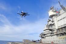 Malabar 2020: রণতরী থেকে সাঁ সাঁ উড়ে যাচ্ছে একের পর এক ফাইটার জেট, দেখুন 