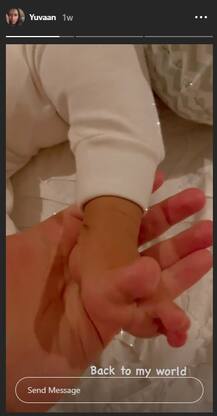 ২ মাসের ইউভান সব বিষয়েই আমার সঙ্গে গল্প করে, মজা করে বলছেন রাজ