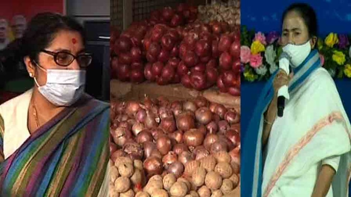 Potato Price Hike In West Bengal : Mamata Criticizes Center On New Law: Locket Hits Back অগ্নিমূল্য আলু! 'নতুন আইনের জন্য বেড়েছে কালোবাজারি, রাজ্যের কিছু করার নেই' তোপ মমতার, পাল্টা লকেট