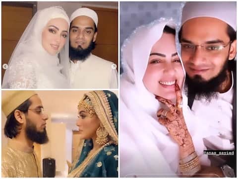 ইসলামে মন দিতে অভিনয় ছেড়েছেন সানা খান। বিয়ে করে ফেলেছেন এক মুফতিকে।