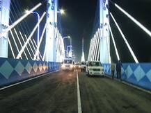 Majherhat Bridge: সকাল থেকে মাঝেরহাট ব্রিজে শুরু বাস চলাচল, বন্ধ পণ্যবাহী গাড়ি