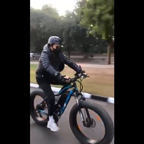 Kiren Rijiju impressed by Anil Kapoor with video of cycling  Anil Kapoor: চণ্ডীগড়ের রাস্তায় সাইকেল নিয়ে অনিল কপূর, আপনি সব প্রজন্মের কাছে অনুপ্রেরণা, ট্যুইট কিরেন রিজিজুর