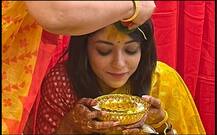 Gourab-Devlina Marrriage: গায়ে হলুদে ঢাকাইয়ের সাজে দেবলীনা, এক্সক্লুসিভ ছবি