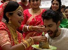 সাত পাকে বাঁধা, দেবলীনা হলেন গৌরবময়, এবিপি আনন্দে এক্সক্লুসিভ ছবি