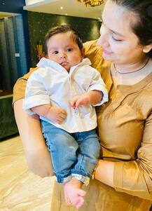 তিন মাস পূরণ রাজ-পুত্র ইউভানের, আদরে ভরিয়ে দিলেন কোয়েল