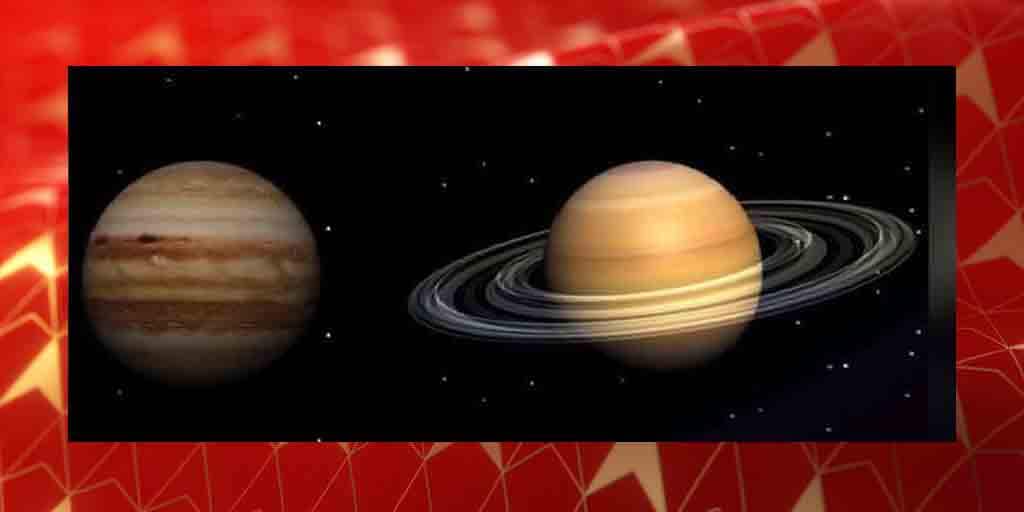 Jupiter Saturn Conjunction today চোখ রাখুন আকাশে, আজ একেবারে কাছাকাছি আসছে বৃহস্পতি-শনি