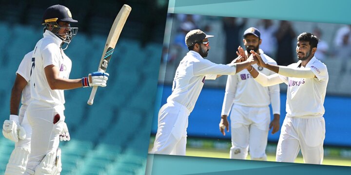 India vs Australia Boxing Day Test: Ajinkya Rahane's captaincy, bowlers' show get Australia all out for 195; India 36-1 at stumps on Day 1 India vs Australia Melbourne Test Day 1: বুমরা-অশ্বিনের দাপটে অস্ট্রেলিয়া শেষ ১৯৫ রানে, শুভমনের সাবলীল ব্যাট ভরসা দিচ্ছে ভারতকে