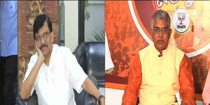 Shivsena MP Sanjay Raut Attacks Centre Misusing Power To Oust Mamata Banerjee, Dilip Ghosh Says Both Believe In Divisive Politics Sanjay Raut Attacks BJP: 'মমতাকে ক্ষমতাচ্যুত করতে ক্ষমতার অপব্যবহার করছে কেন্দ্র', অভিযোগ সঞ্জয় রাউতের, 'দুজনই বিচ্ছিন্নতার রাজনীতি করে', পাল্টা দিলীপ