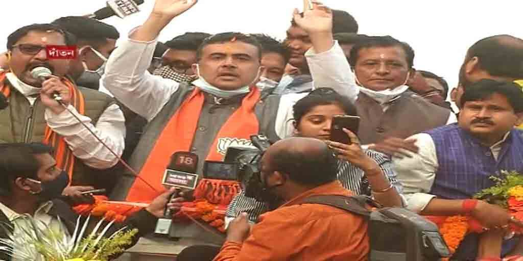 West Bengal Elections 2021: Civic police get minuscule salary, BJP will change this, promises Subhendu West Bengal Elections 2021: সিভিক পুলিশদের মাইনে এত কম, কেউ মেয়ে দেয় না, বিজেপি এলে পরিস্থিতি বদলাবে, শুভেন্দুর প্রতিশ্রুতি