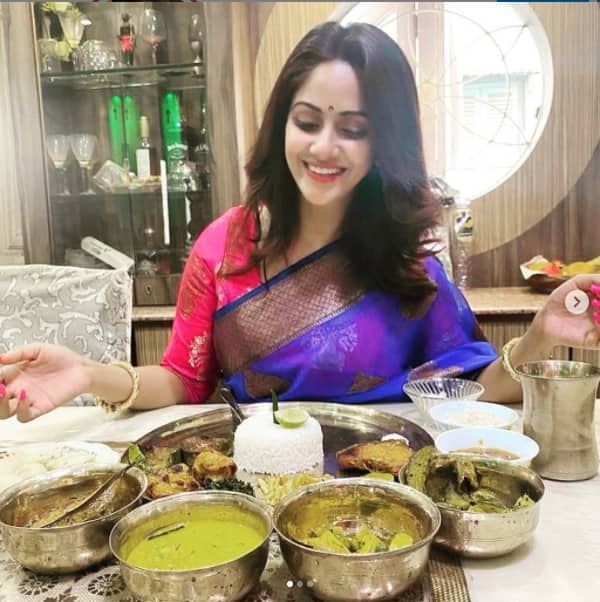 Aiburo Bhat of Trinna Saha বিয়ের আর অল্প কদিন, মামার বাড়ি 'গুনগুনে'র আইবুড়ো ভাত