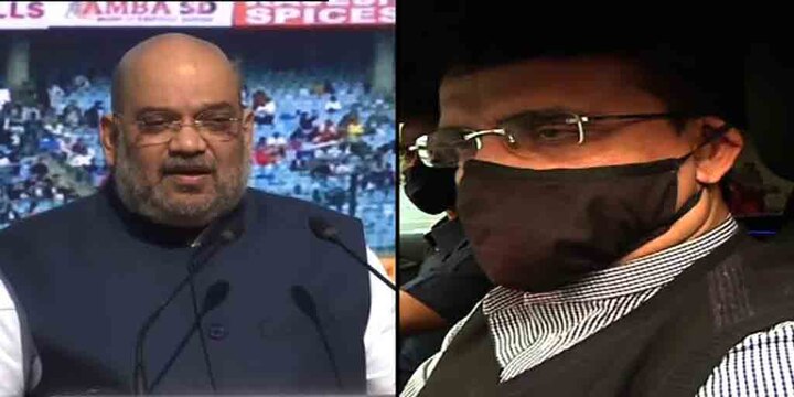 Sourav Ganguly joining BJP Speculations Sourav rejects speculation over joining politics seen with Amit Shah Ganguly Meets Shah: শাহের সঙ্গে এক মঞ্চে, ‘না না এরকম কিছু নেই!’ রাজনীতিতে নামার জল্পনার মধ্যেই অস্বীকার সৌরভের