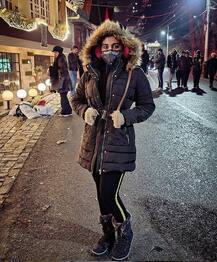 হিমাচলে বরফ বৃষ্টির মাঝে অঙ্কুশ-ঐন্দ্রিলা