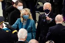 US Inauguration Day 2021 Photos: আমেরিকার ইতিহাসে দ্বিতীয়বার, নতুন প্রেসিডেন্টকে স্বাগত জানালেন না প্রাক্তন