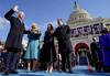 US Inauguration Day 2021 Photos: আমেরিকার ইতিহাসে দ্বিতীয়বার, নতুন প্রেসিডেন্টকে স্বাগত জানালেন না প্রাক্তন