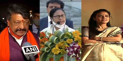 Netaji Birth Anniversary 2021 Mahua Moitra attacks BJP for insulting Mamata Banerjee, Kailash Vijayvargiya counterattacks her Parakram Diwas Celebration 2021:‘একদল বাঁদরের মাঝে একা সিংহি’ বিজেপিকে খোঁচা মহুয়ার বক্তৃতা বয়কট নেতাজিকেই অপমান,  মমতাকে কটাক্ষ কৈলাসের