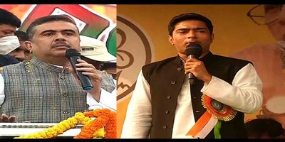 West Bengal Assembly Election 2021: Abhishek Banerjee attacks Suvendu Adhikari, accused him for blackmailing Sudipto Sen WB Election 2021 Updates: ‘দশ বছর খেয়ে মধু, তোলাবাজ এখন সাজছে সাধু’, শুভেন্দুকে তীব্র আক্রমণ অভিষেকের