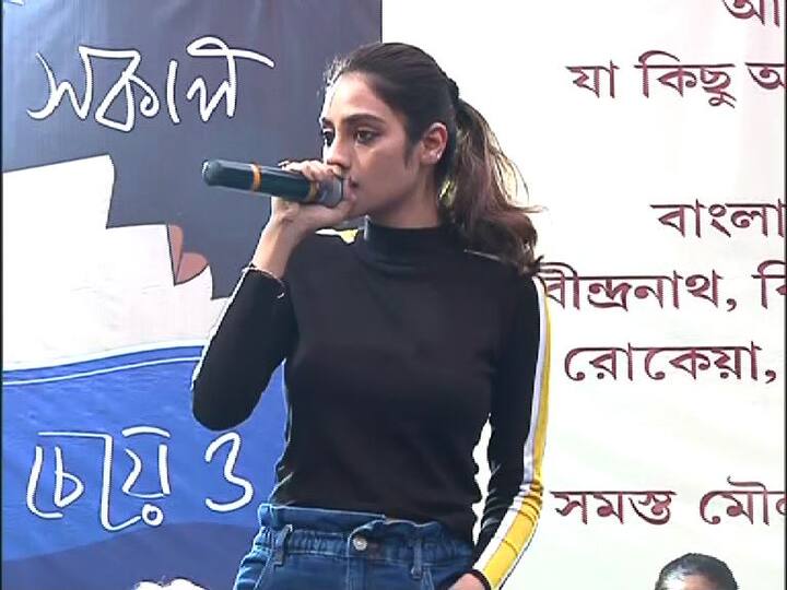 অভিনেত্রী ও তৃণমূল সংসদ নুসরত জাহান বলেন,‘‘বাংলার মেয়েদের ধর্ষণ করবে! কার এত ক্ষমতা আছে! সামনে আসুক। সবাইকে দেখে নেব। দরকার পড়লে ঝাঁটা বা বঁটি হাতে তাড়া করব।’