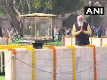 মহাত্মা গাঁধীর প্রয়াণ দিবসে রাজঘাটে শ্রদ্ধা জানালেন রাষ্ট্রপতি, উপরাষ্ট্রপতি, প্রধানমন্ত্রী